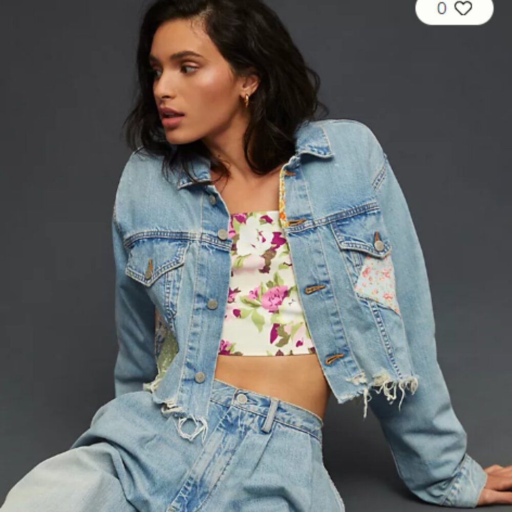 Denimist Agnes Cropped Trucker Jacket